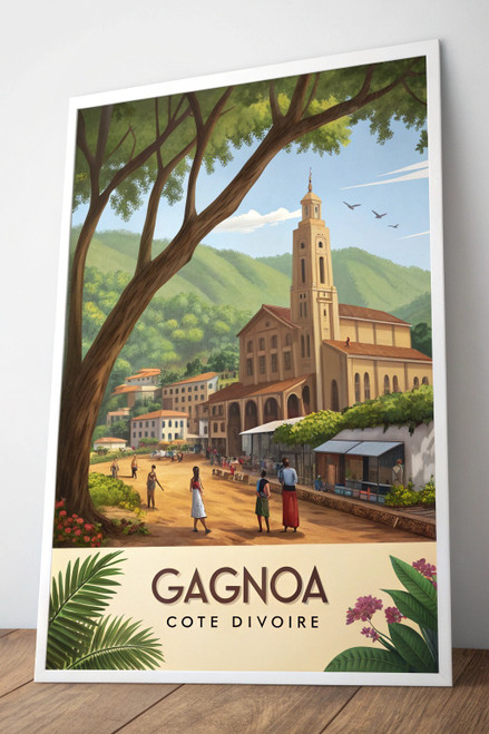 Breathtaking Grenoble France Cityscape - Alpine Views Travel Poster Poster Movie