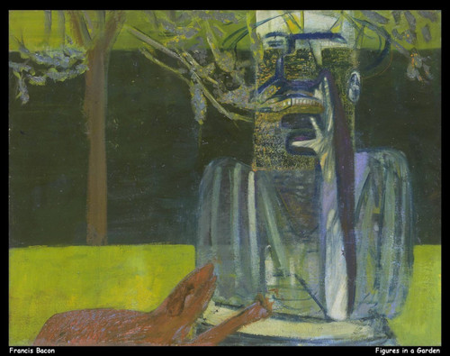 francis-bacon--figures-in-a-garden_11200882066_o(1) Poster Canvas Movie Film Pri