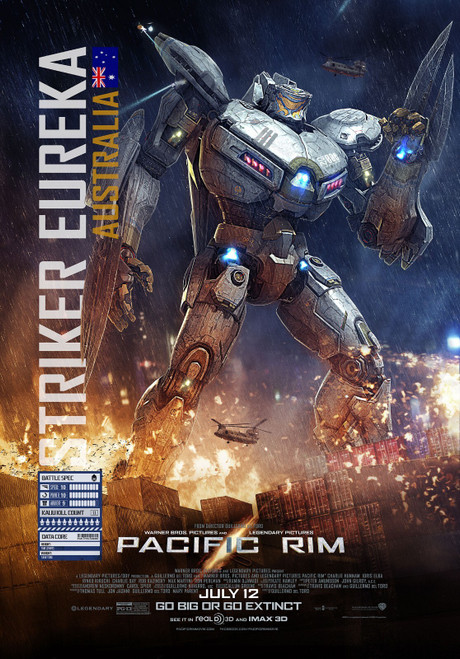 PacificRim6 Poster Canvas Movie Film Print A0 A1 A2 A3 A4 A5 A6 Art Wall Decorat