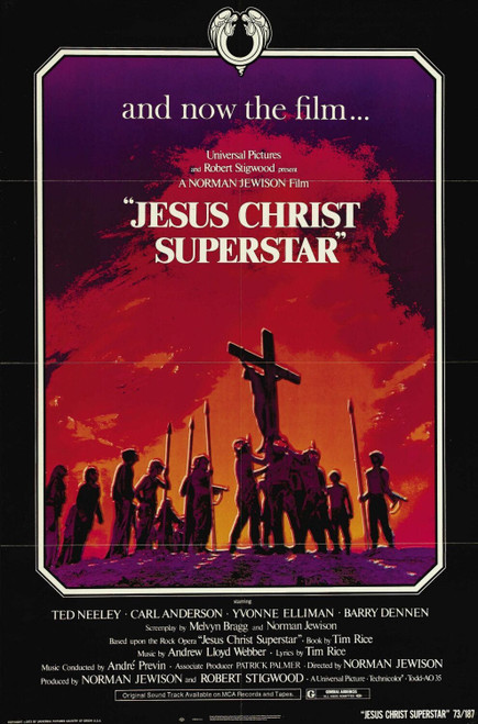 Jesus Christ Superstar (1973)_0 Poster Canvas Movie Film Print A0 A1 A2 A3 A4 A5