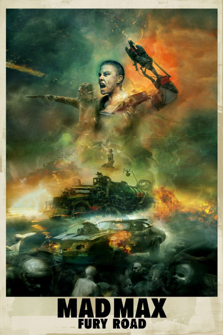 Mad Max Fury Road 6 Poster Canvas Print Art Painting Decor Reprint wall A0 A1 A