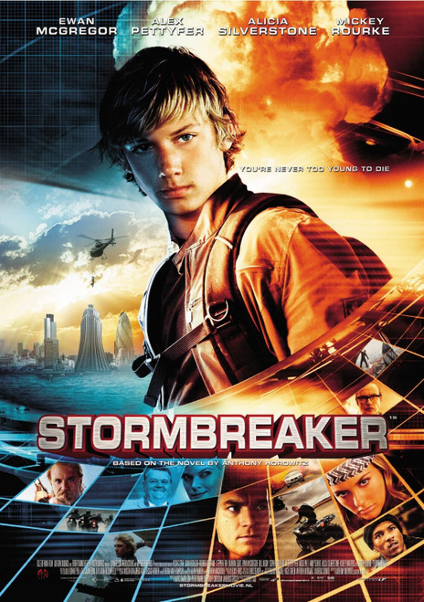 Stormbreaker (2006)_5 Poster Canvas Movie Film Print A0 A1 A2 A3 A4 A5 A6 Art Wa
