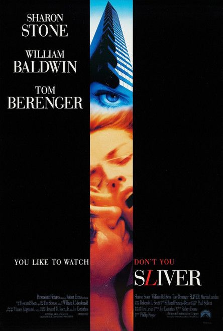 Sliver (1993)_1 Poster Canvas Movie Film Print A0 A1 A2 A3 A4 A5 A6 Art Wall Dec