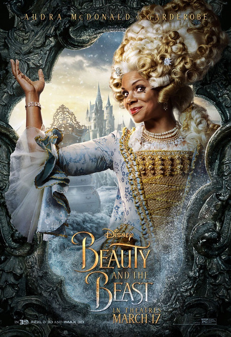 Beauty and the Beast (2017)_11 Movie Film Poster Canvas iconic design