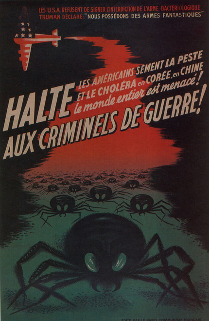 1952 Halte aux criminels de guerre Campagne communiste anti-américaine, Post A