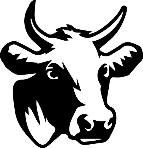 Cows in drowings (18) Poster Canvas Movie Film Print A0 A1 A2 A3 A4 A5 A6 Art Wa