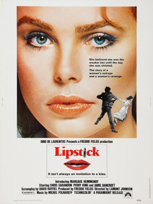 Lipstick (1976)_0 Poster Canvas Movie Film Print A0 A1 A2 A3 A4 A5 A6 Art Wall D
