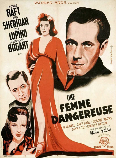 They Drive by Night (1940)_7 Poster Canvas Movie Film Print A0 A1 A2 A3 A4 A5 A6