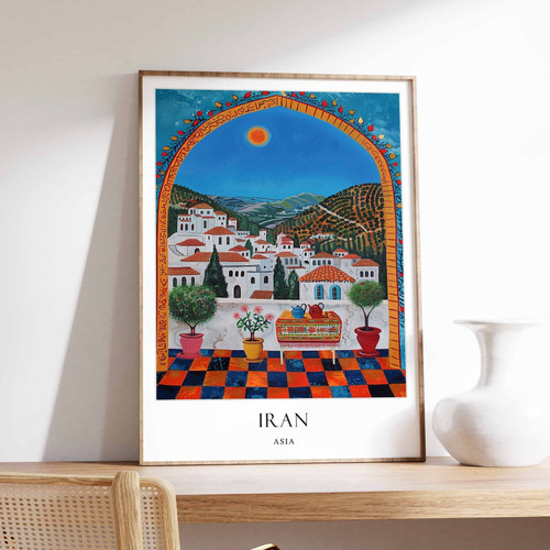 1_Iran Poster, Islamic Decor, Islamic Art, Middle Eastern Art, Iran Gift, Iran T