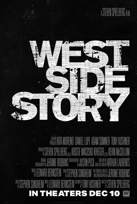 West Side Story (2021)_2 Poster Canvas Movie Film Print A0 A1 A2 A3 A4 A5 A6 Art