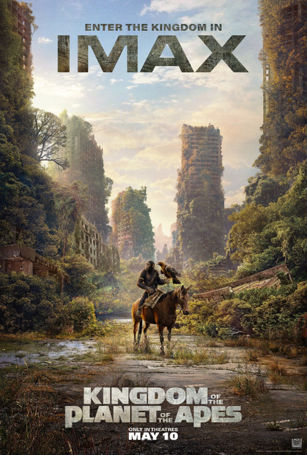 Kingdom of the Planet of the Apes (2024)_10 Poster Canvas Movie Film Print A0 A1