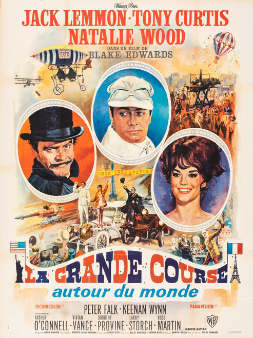 The Great Race (1965)_3 Poster Canvas Movie Film Print A0 A1 A2 A3 A4 A5 A6 Art