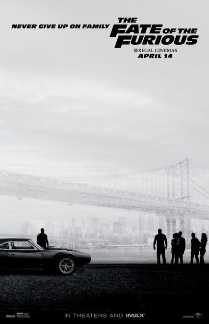 The Fate of the Furious (2017)_11 Poster Canvas Movie Film Print A0 A1 A2 A3 A4