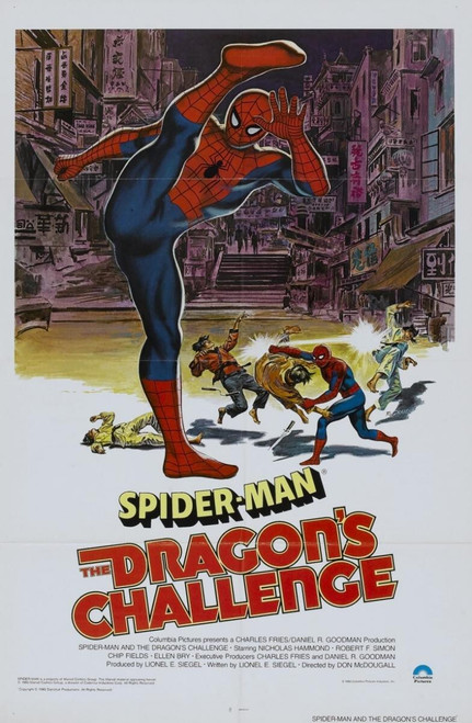 Spider-Man_ The Dragon_s Challenge (1979)_0 Poster Canvas Movie Film Print A0 A1