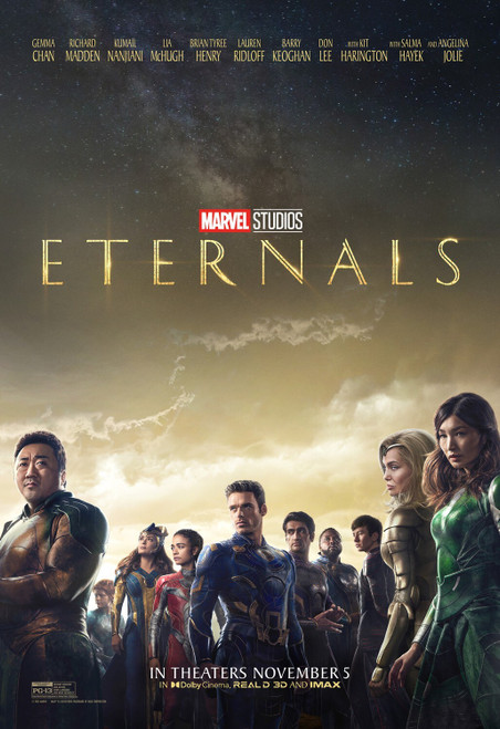 Eternals 19 Poster Canvas Movie Film Print A0 A1 A2 A3 A4 A5 A6 Art Wall Decorat