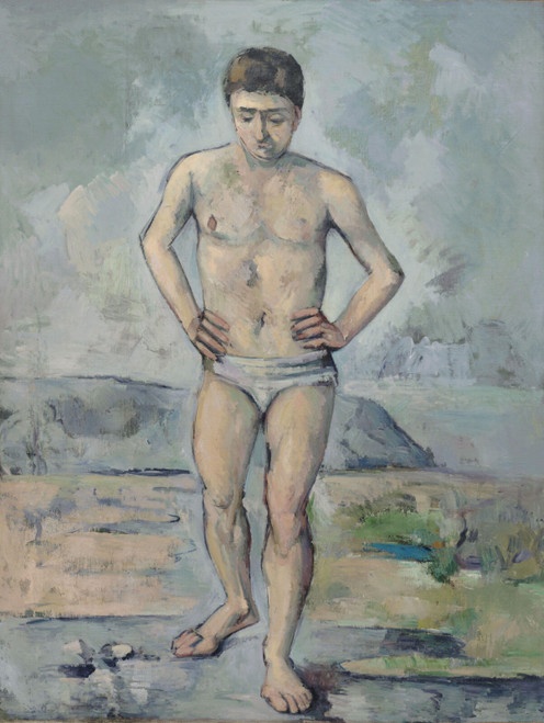 Paul Cézanne - The Bather Poster Canvas Movie Film Print A0 A1 A2 A3 A4 A5 A6 Ar Paul Cézanne - The Bather Poster Canvas Movie Film Print A0 A1 A2 A3 A4 A5 A6 Ar