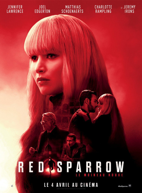 Red Sparrow (2018)_4 Poster Canvas Movie Film Print A0 A1 A2 A3 A4 A5 A6 Art Wal