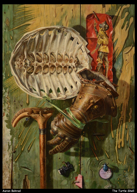 aaron-bohrod---the-turtle-shell--jpb_15500910375_o(1) Poster Canvas Movie Film P