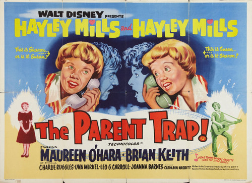 The Parent Trap (1961)_3 Poster Canvas Movie Film Print A0 A1 A2 A3 A4 A5 A6 Art