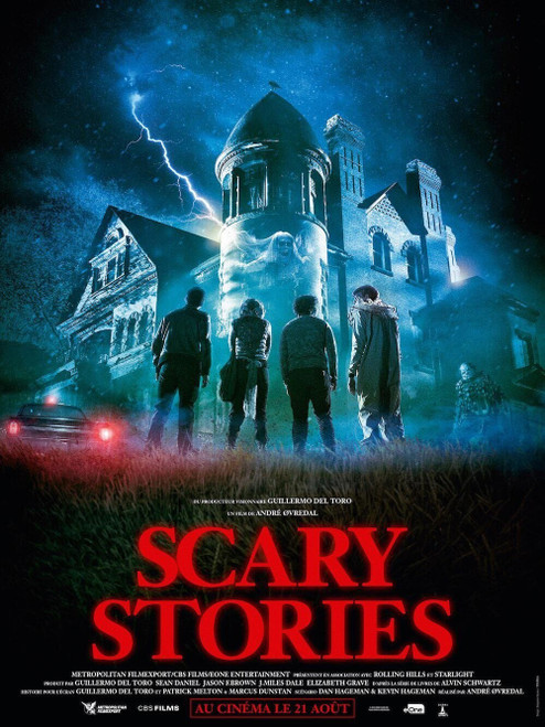 Scary Stories to Tell in the Dark (2019)_5 Poster Canvas Movie Film Print A0 A1