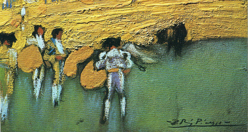 The Corrida-Picasso 1900 Poster Canvas Movie Film Print A0 A1 A2 A3 A4 A5 A6 Art