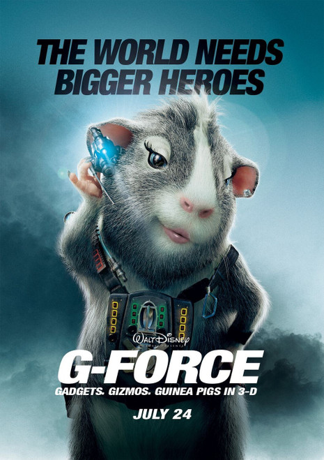 G-Force (2009)_9 Movie Film Poster Canvas iconic design