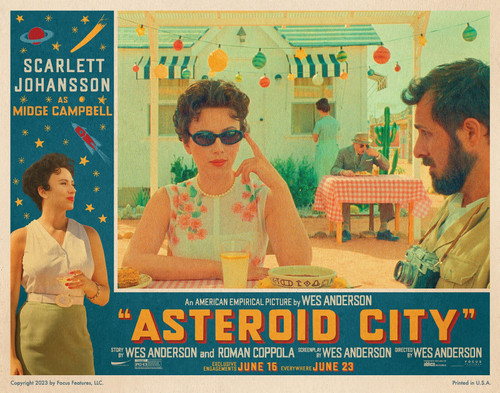 Asteroid City (2023)_17 Movie Film Poster Canvas iconic design