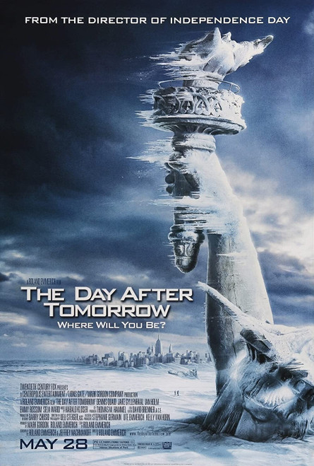The Day After Tomorrow (2004)_3 Poster Canvas Movie Film Print A0 A1 A2 A3 A4 A5
