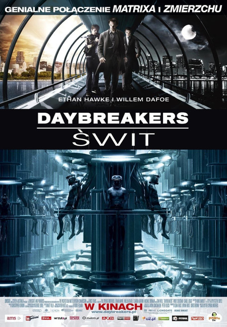 Daybreakers (2010)_7 Movie Film Poster Canvas iconic design