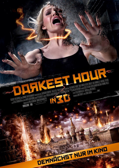 The Darkest Hour (2011)_2 Poster Canvas Movie Film Print A0 A1 A2 A3 A4 A5 A6 Ar