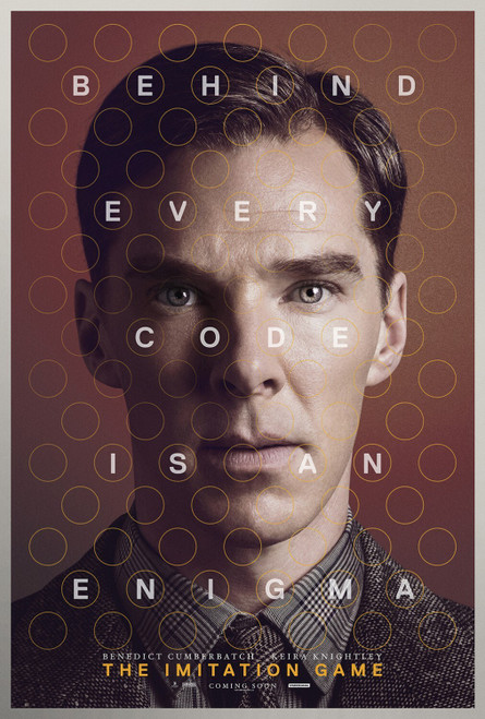 The Imitation Game (2014)_2 Poster Canvas Movie Film Print A0 A1 A2 A3 A4 A5 A6