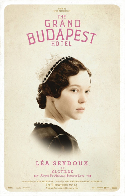 The Grand Budapest Hotel (2014)_14 Poster Canvas Movie Film Print A0 A1 A2 A3 A4