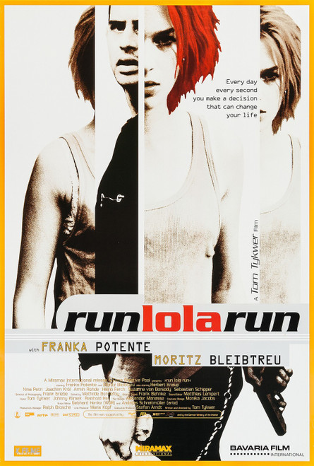 Run Lola Run (1999)_2 Poster Canvas Movie Film Print A0 A1 A2 A3 A4 A5 A6 Art Wa