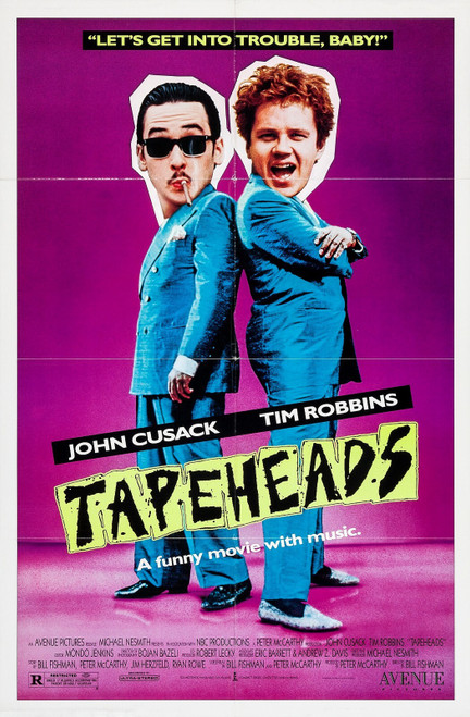Tapeheads (1988)_0 Poster Canvas Movie Film Print A0 A1 A2 A3 A4 A5 A6 Art Wall