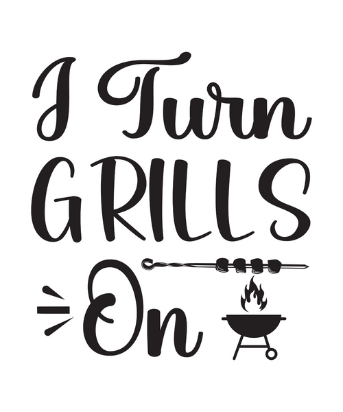 I Turn Grills On-01 (2) Poster Canvas Movie Film Print A0 A1 A2 A3 A4 A5 A6 Art