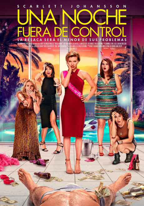 Rough Night (2017)_15 Poster Canvas Movie Film Print A0 A1 A2 A3 A4 A5 A6 Art Wa