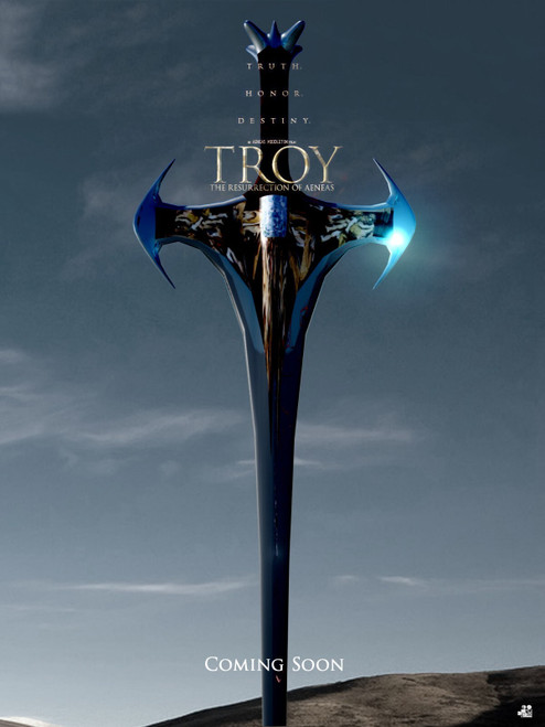 Troy_ The Resurrection of Aeneas (2018)_1 Poster Canvas Movie Film Print A0 A1 A