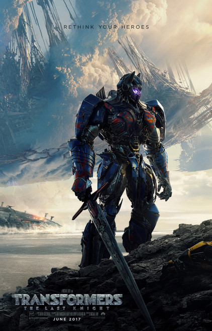 Transformers_ The Last Knight (2017)_2 Poster Canvas Movie Film Print A0 A1 A2 A