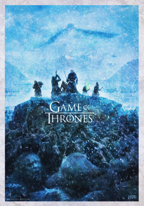 Game of Thrones (85) Poster Canvas Movie Film Print A0 A1 A2 A3 A4 A5 A6 Art Wal