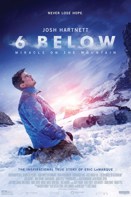 6 Below (2017)_1 Movie Film Poster Canvas iconic design