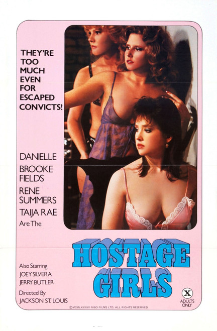 Hostage Girls 01 Poster Canvas Movie Film Print A0 A1 A2 A3 A4 A5 A6 Art Wall De