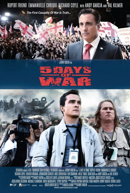5 Days of War (2011)_4 Movie Film Poster Canvas iconic design