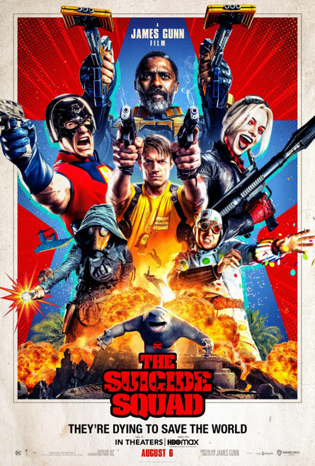The Suicide Squad (2021)_23 Poster Canvas Movie Film Print A0 A1 A2 A3 A4 A5 A6
