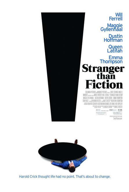 Stranger Than Fiction (2006)_3 Poster Canvas Movie Film Print A0 A1 A2 A3 A4 A5