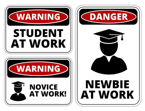 Danger, Warning Funny Posters 2 Poster Canvas Movie Film Print A0 A1 A2 A3 A4 A