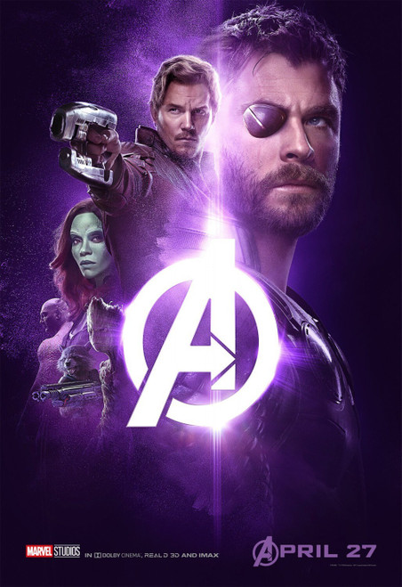 Avengers_ Infinity War (2018)_7 Movie Film Poster Canvas iconic design