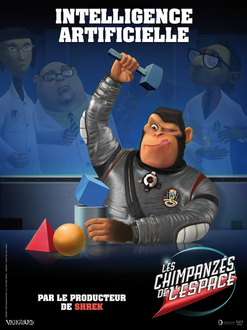Space Chimps (2008)_6 Poster Canvas Movie Film Print A0 A1 A2 A3 A4 A5 A6 Art Wa