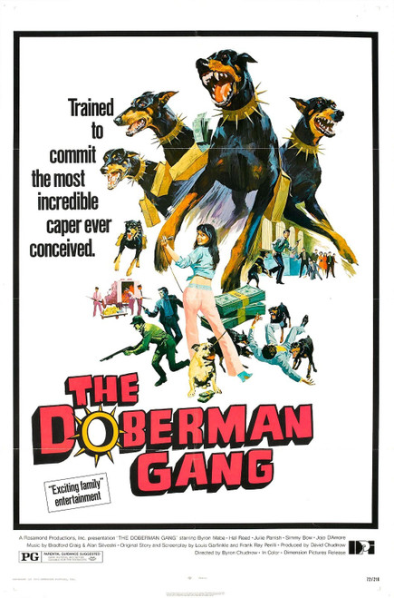 Doberman Gang 01 Art Gallery Poster Canvas Print Wall Decoration A0 A1 A2 A3 A4