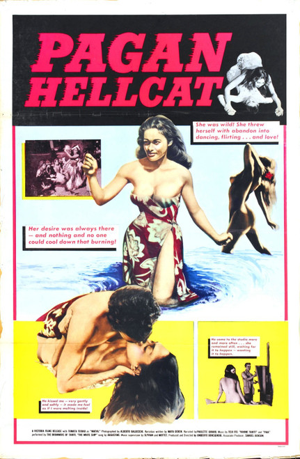Pagan Hellcat 01 Poster Canvas Movie Film Print A0 A1 A2 A3 A4 A5 A6 Art Wall De