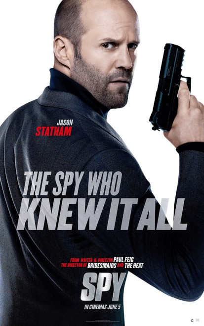Spy (2015)_5 Poster Canvas Movie Film Print A0 A1 A2 A3 A4 A5 A6 Art Wall Decora